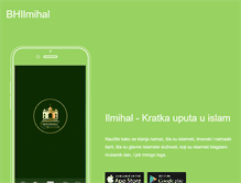 Tablet Screenshot of bhilmihal.com